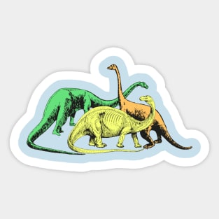 Sauropod Dinosaurs Sticker